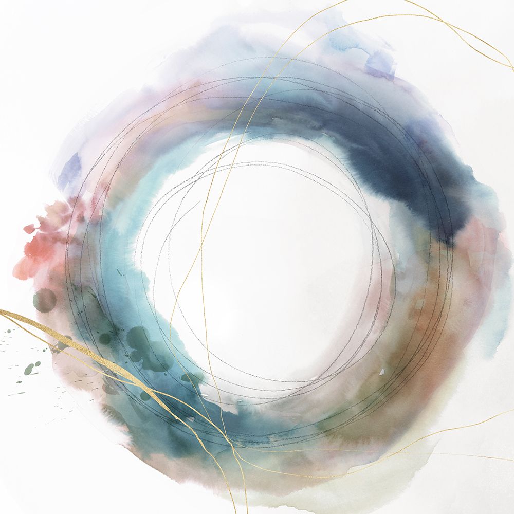 Grey Soft Currents II art print by Hazel J for $57.95 CAD