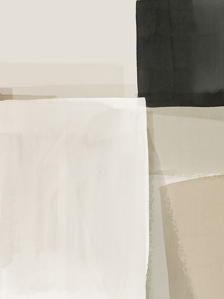 Muted Geometry in Calm Shades art print by Hazel J for $57.95 CAD