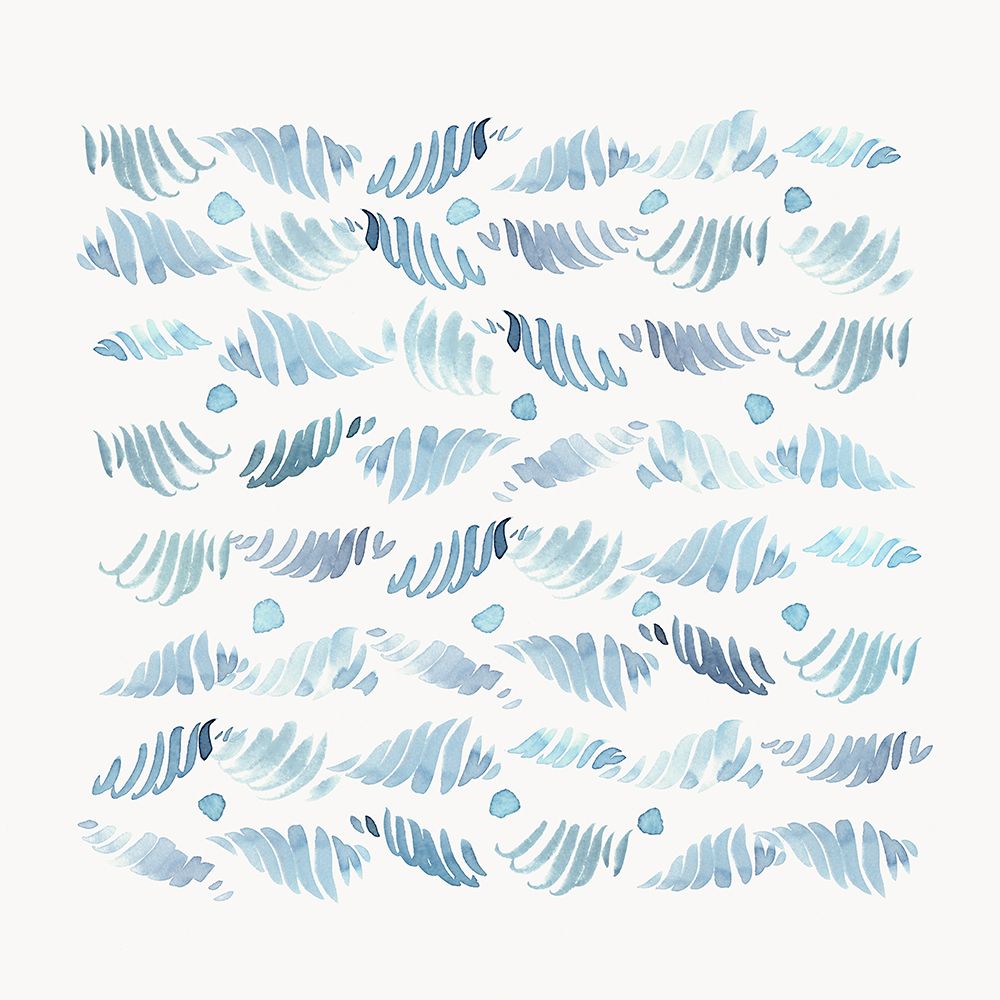 Sea Scripts II art print by Hazel J for $57.95 CAD