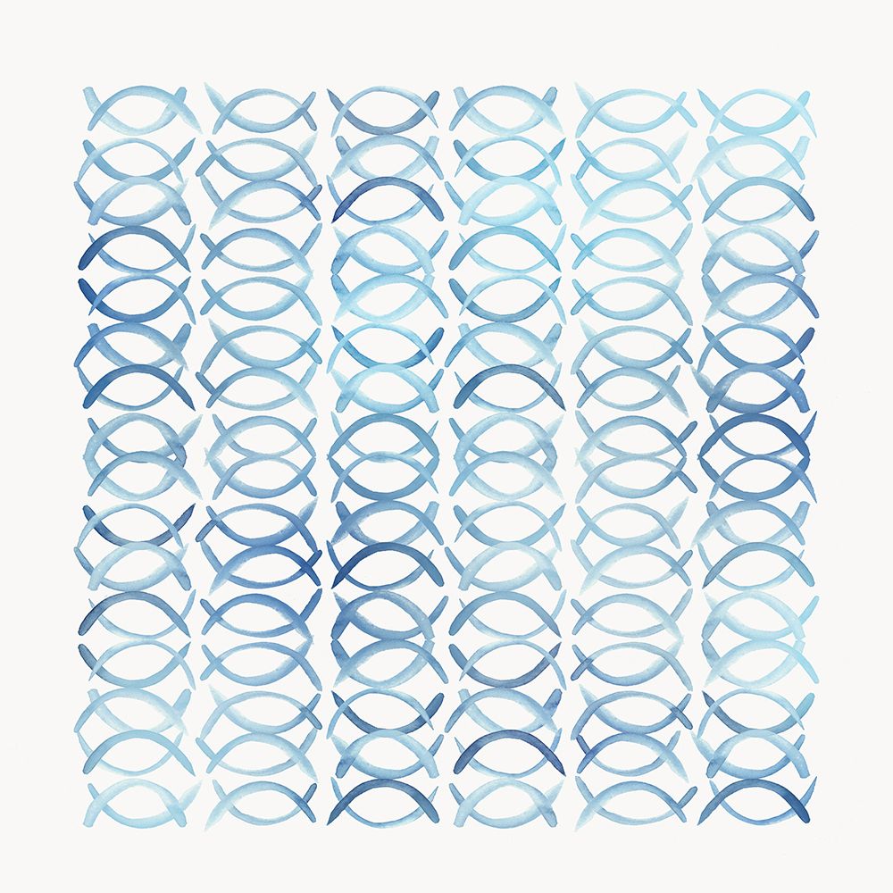 Sea Scripts III art print by Hazel J for $57.95 CAD