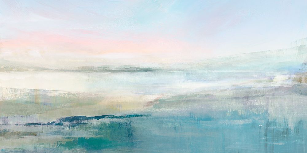 Serenity Over Misty Waters art print by Hazel J for $57.95 CAD