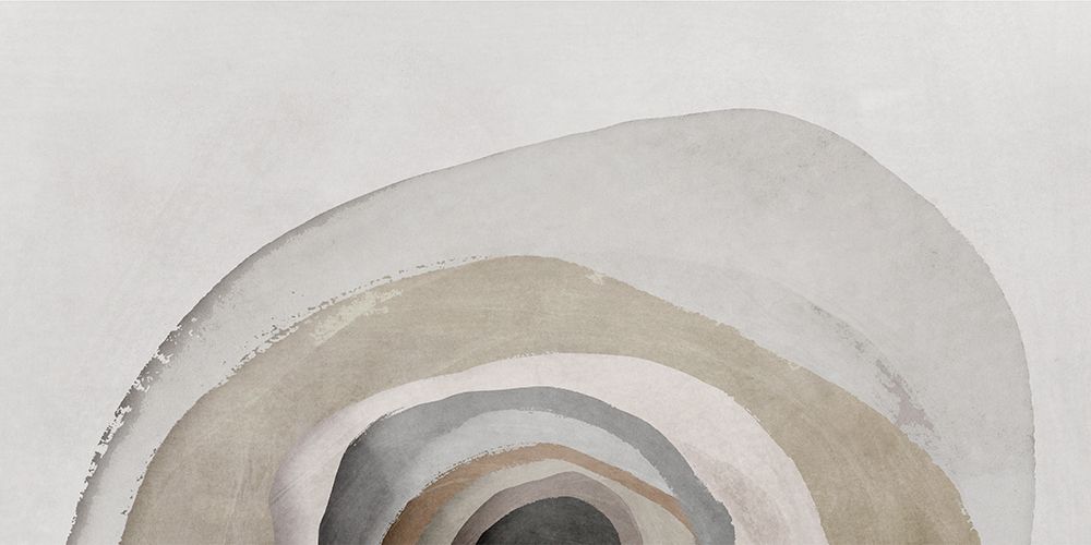 Layers of Subtle Serenity II art print by Hazel J for $57.95 CAD