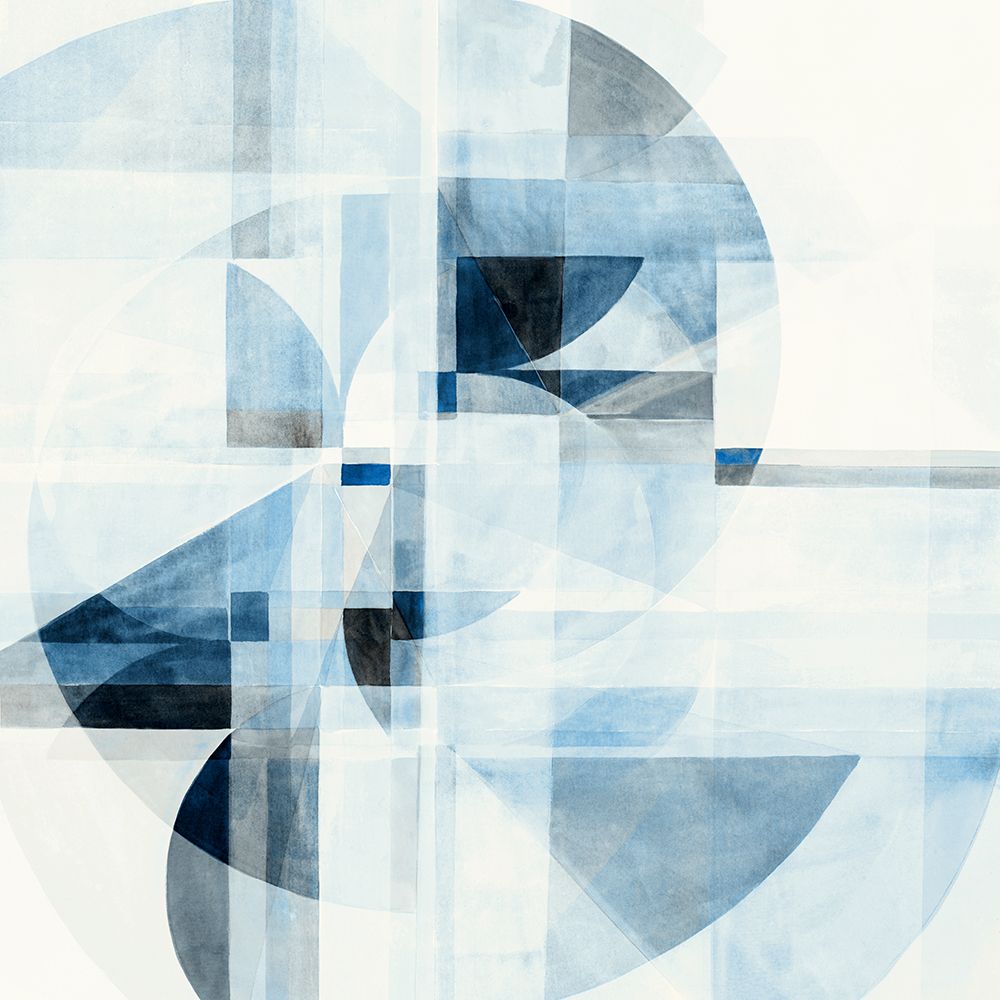 Echo in Blue I art print by Hazel J for $57.95 CAD