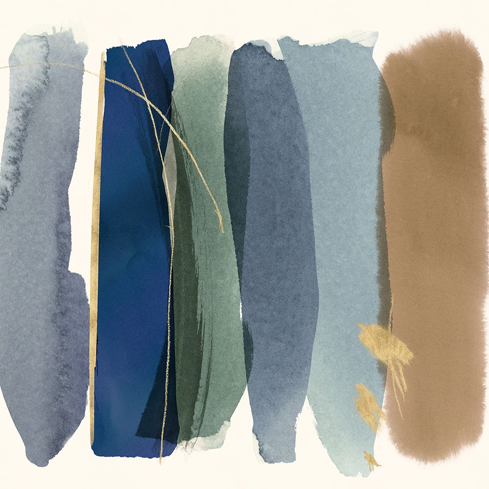 Earthy Strokes of Serenity II art print by Hazel J for $57.95 CAD