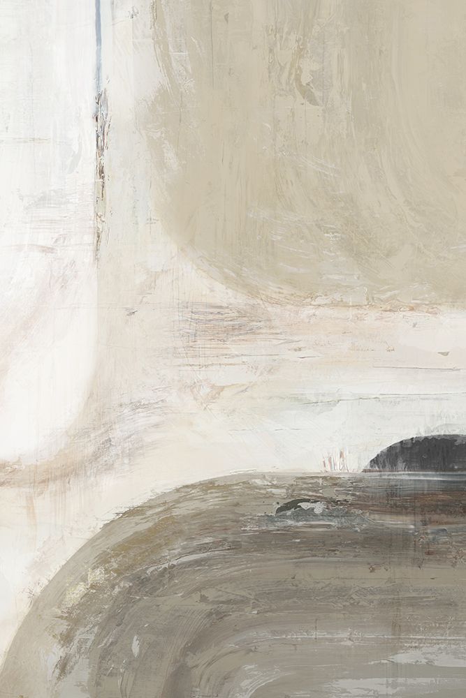 Earthy Curves and Textured Layers I art print by Hazel J for $57.95 CAD