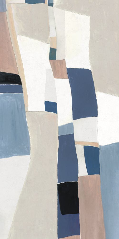 Geometric Harmony in Soft Hues I art print by Hazel J for $57.95 CAD