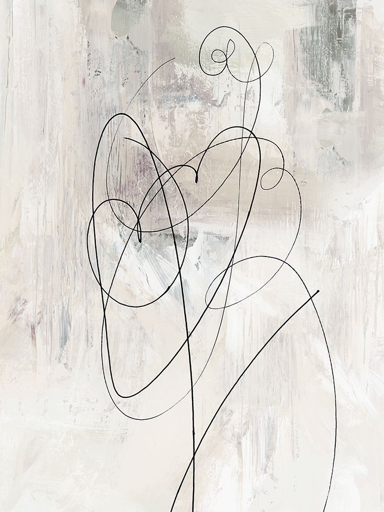 Lines of Serenity and Motion II art print by Hazel J for $57.95 CAD