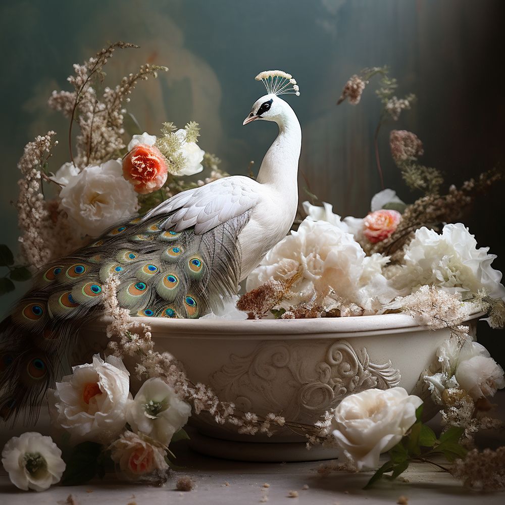 Bathing Delight II art print by Lazar Studio for $57.95 CAD