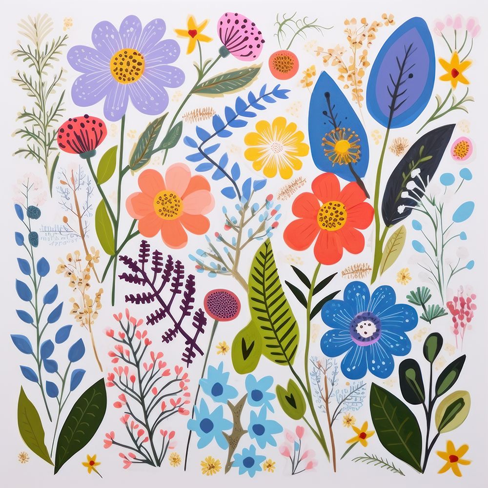 Summer Botanical Embrace art print by Lazar Studio for $57.95 CAD
