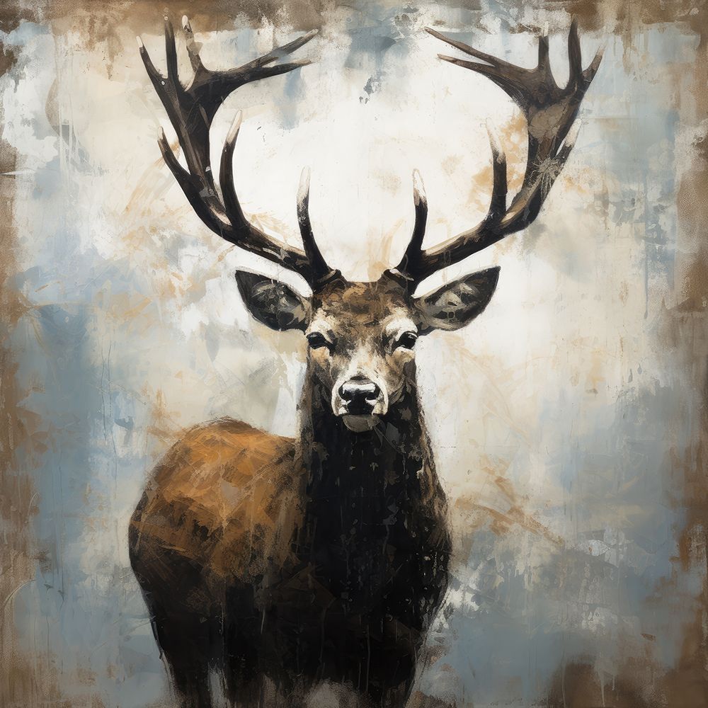 Majestic Deer I art print by Lazar Studio for $57.95 CAD