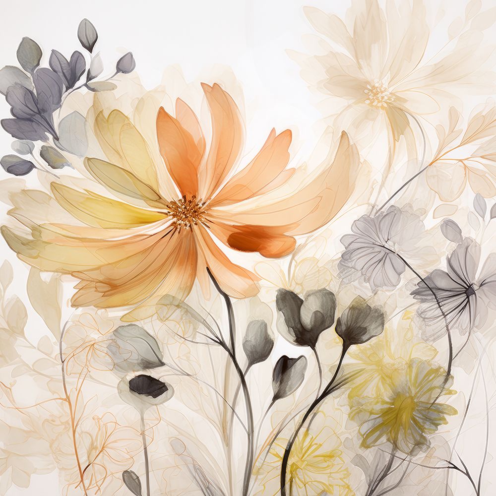 Lush Botanical Serenity I art print by Lazar Studio for $57.95 CAD