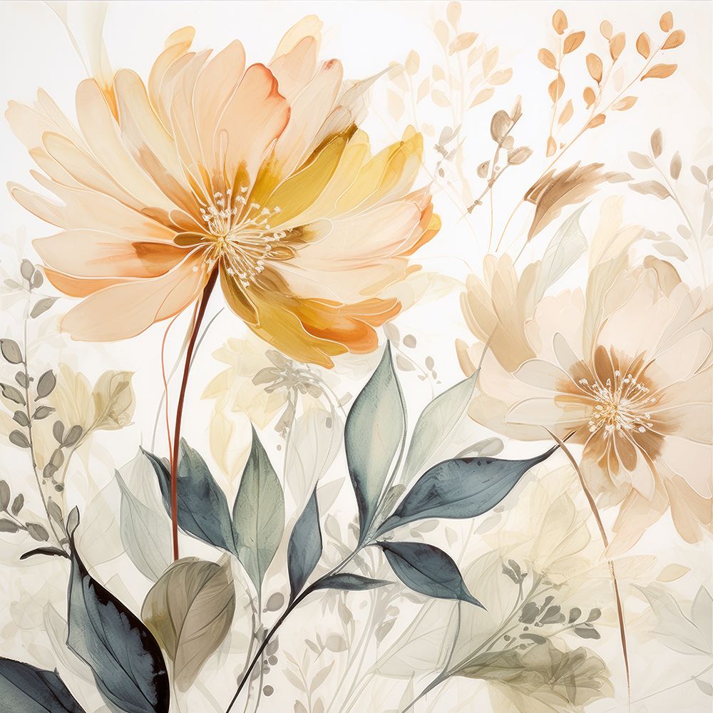 Lush Botanical Serenity II art print by Lazar Studio for $57.95 CAD