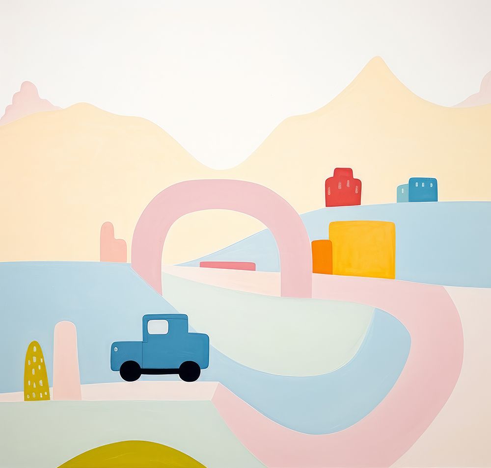 Imagination on Wheels I art print by Lazar Studio for $57.95 CAD