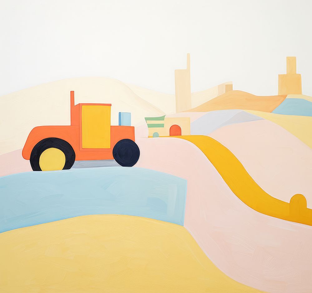 Imagination on Wheels II art print by Lazar Studio for $57.95 CAD