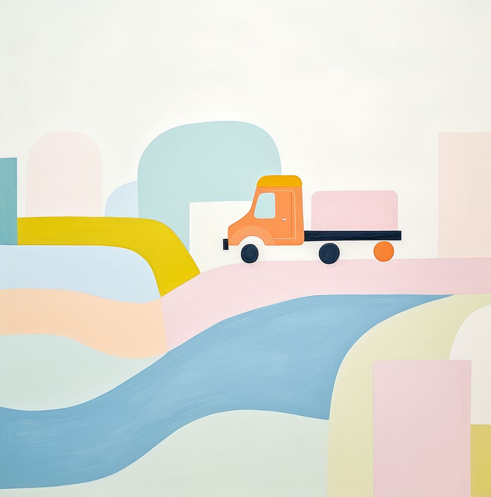 Imagination on Wheels III art print by Lazar Studio for $57.95 CAD