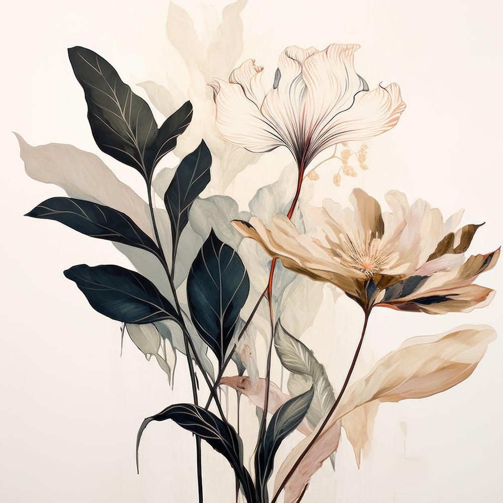 Whimsical Blossoms II art print by Lazar Studio for $57.95 CAD