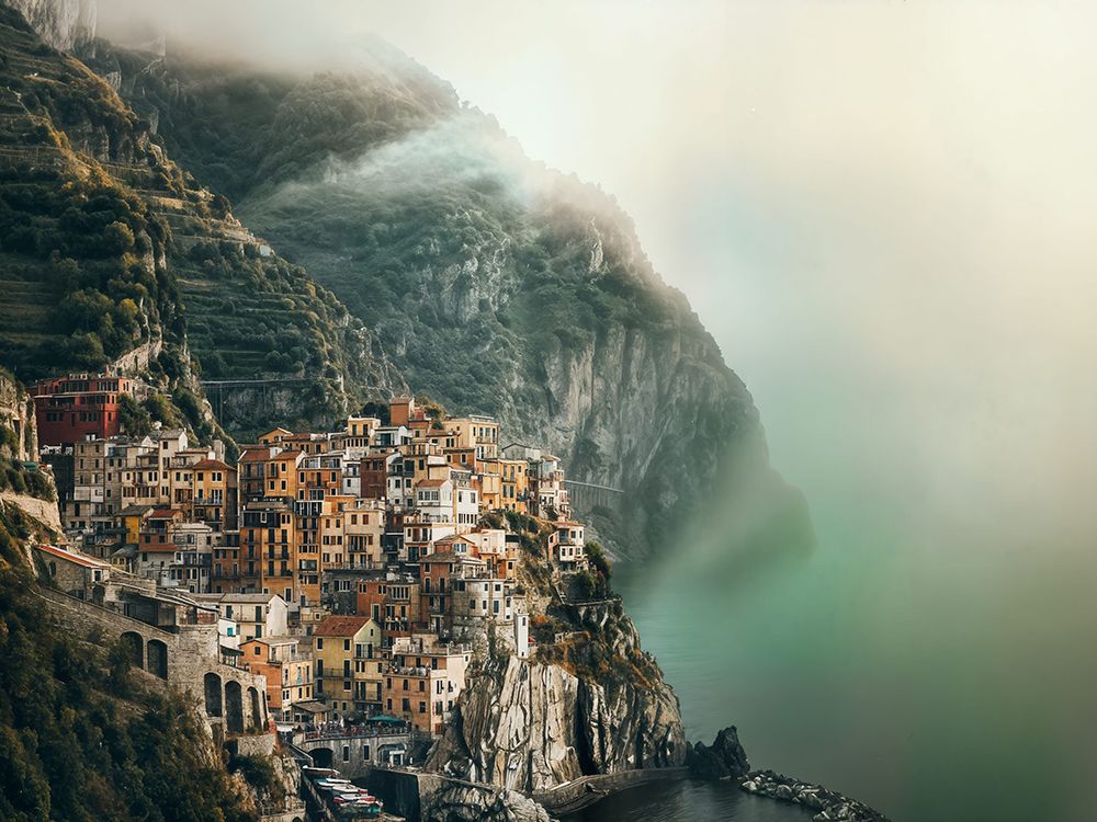 Hazy Italian Impressions art print by Lazar Studio for $57.95 CAD