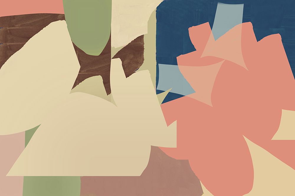 Intersecting Shapes II art print by Cartissi for $57.95 CAD