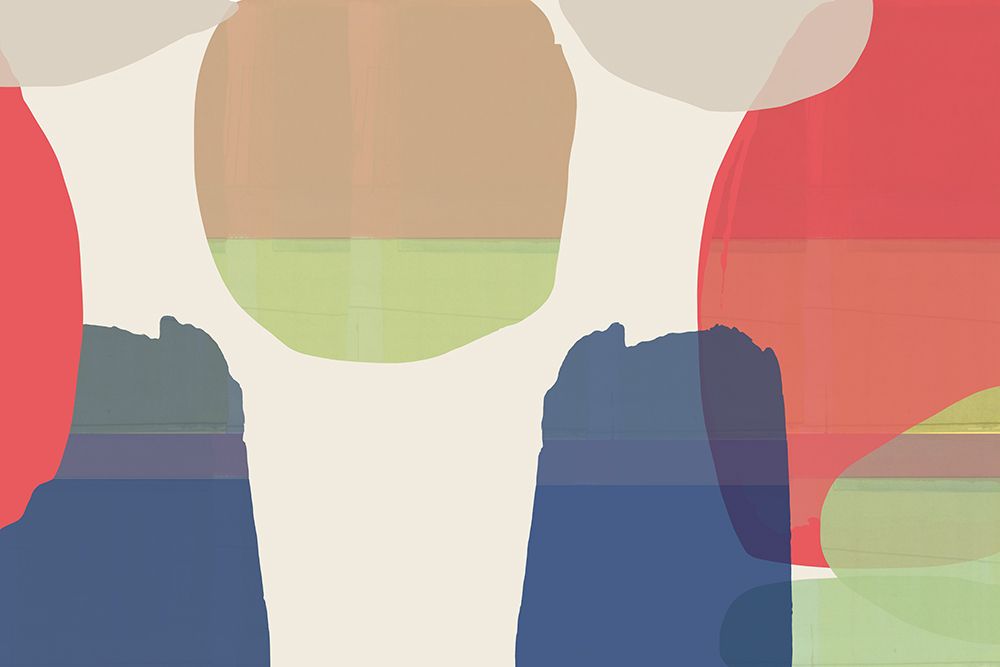 Intersecting Colours I art print by Cartissi for $57.95 CAD