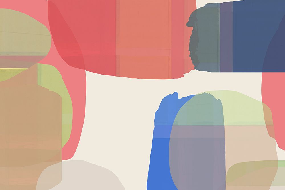 Intersecting Colours II art print by Cartissi for $57.95 CAD