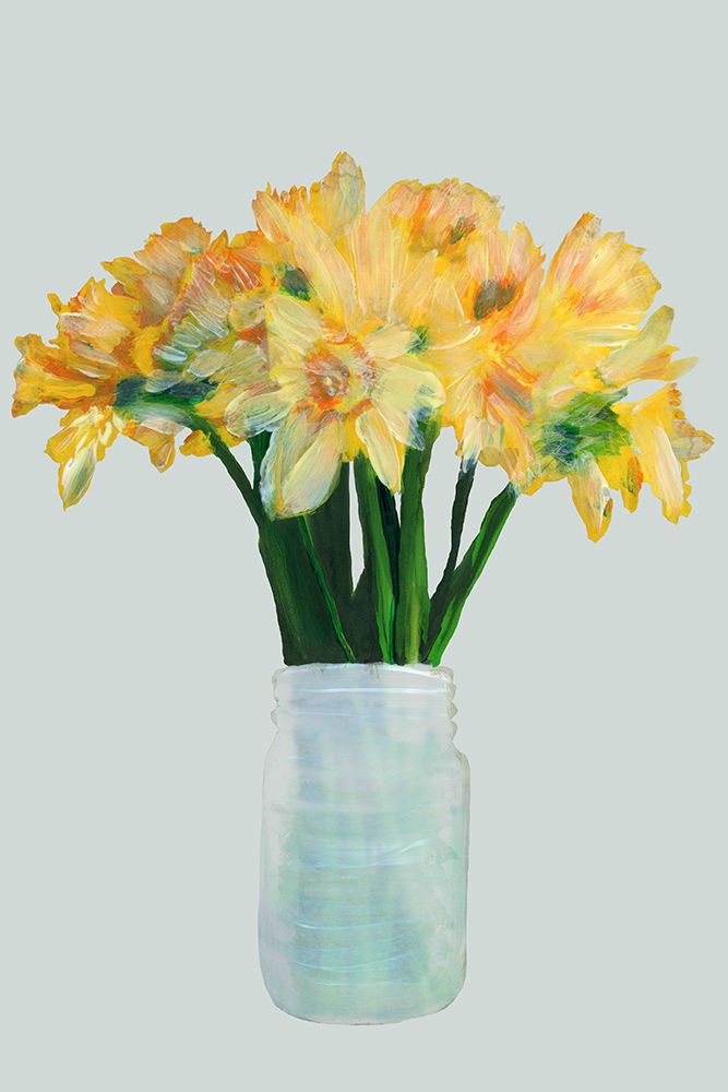 Grey Vase Tuplis III art print by Cartissi for $57.95 CAD