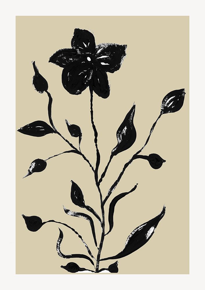 Les fleurs du Monde I art print by Cartissi for $57.95 CAD