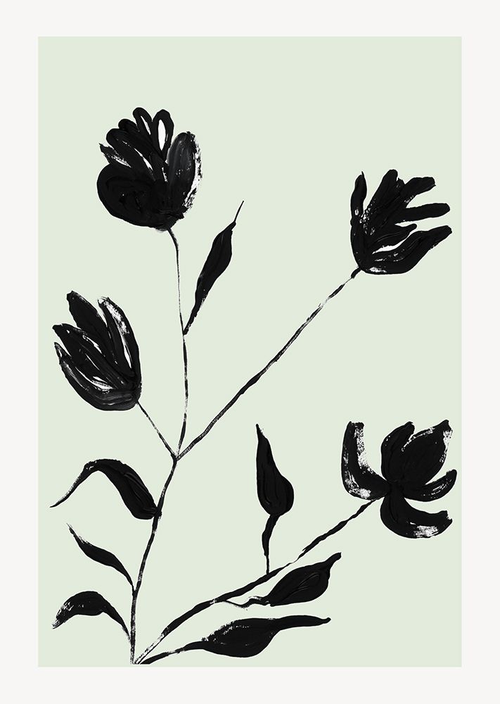 Les fleurs du Monde II art print by Cartissi for $57.95 CAD
