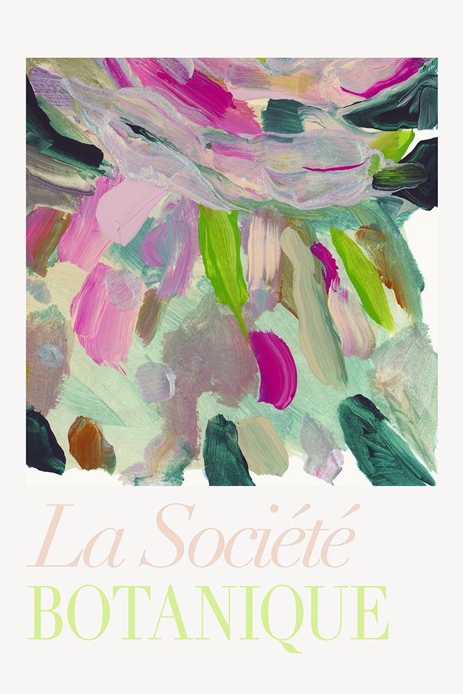 La Societe Botanique II art print by Cartissi for $57.95 CAD