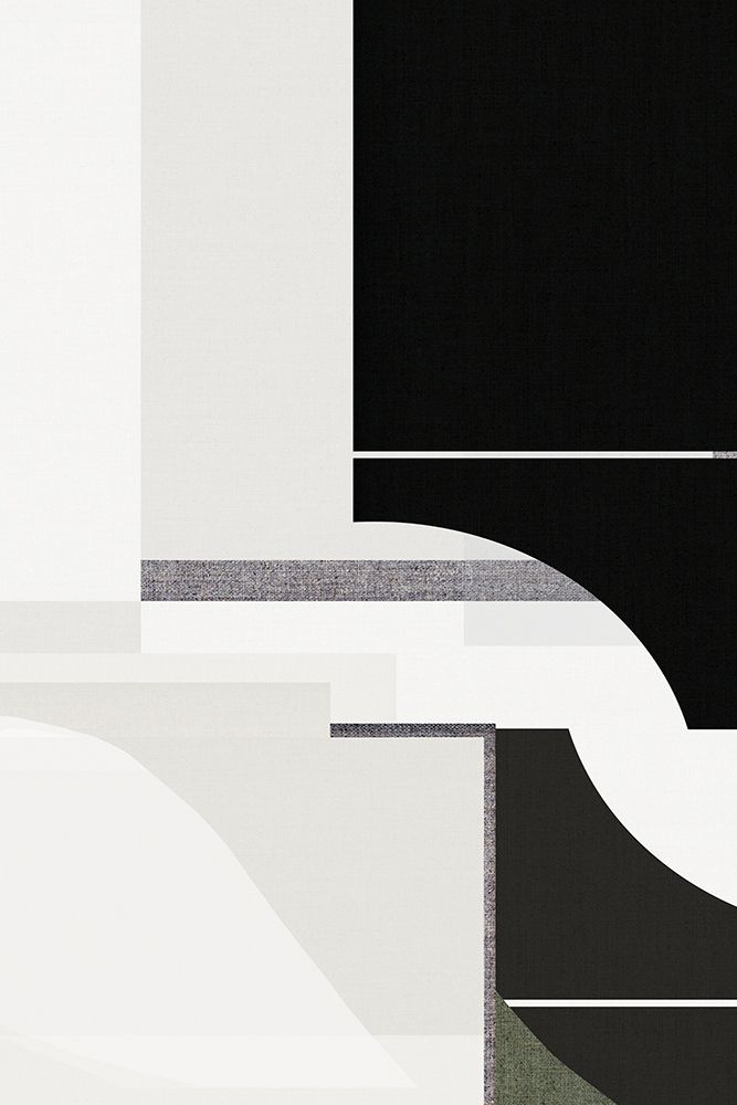 Balanced Geometry in Monochrome III art print by Cartissi for $57.95 CAD