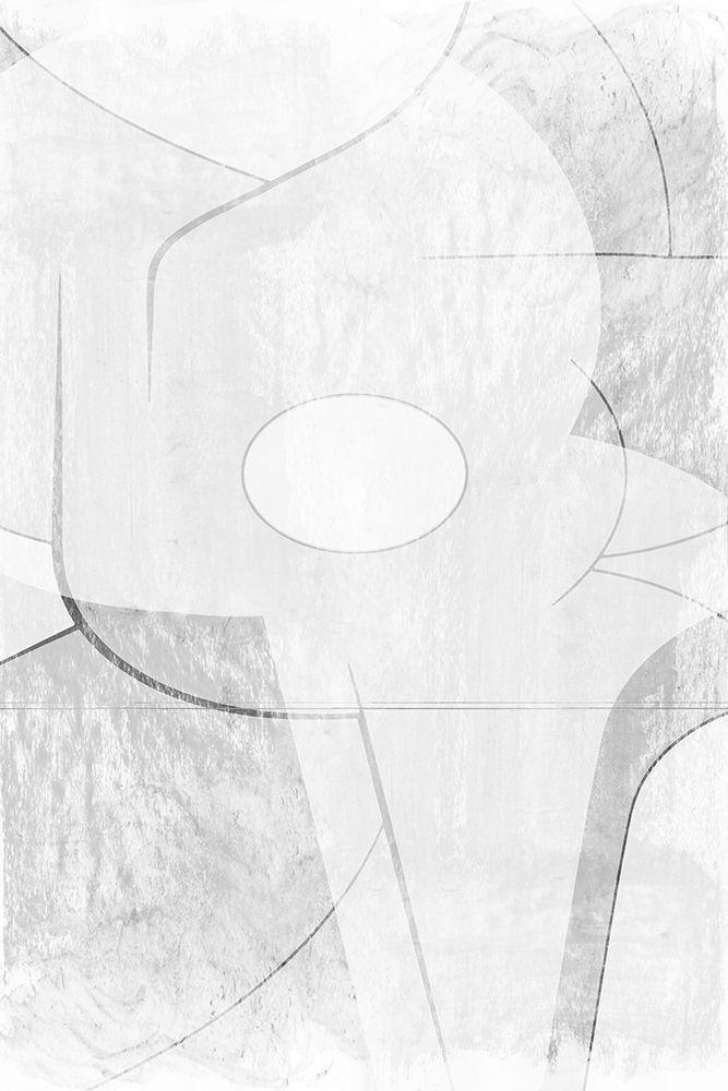 Curved Lines in Soft Hues art print by Cartissi for $57.95 CAD
