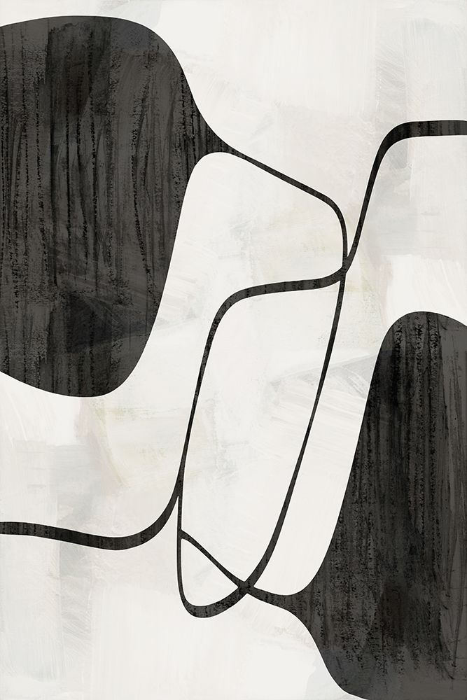 Flowing Lines and Shadows Dance art print by Cartissi for $57.95 CAD