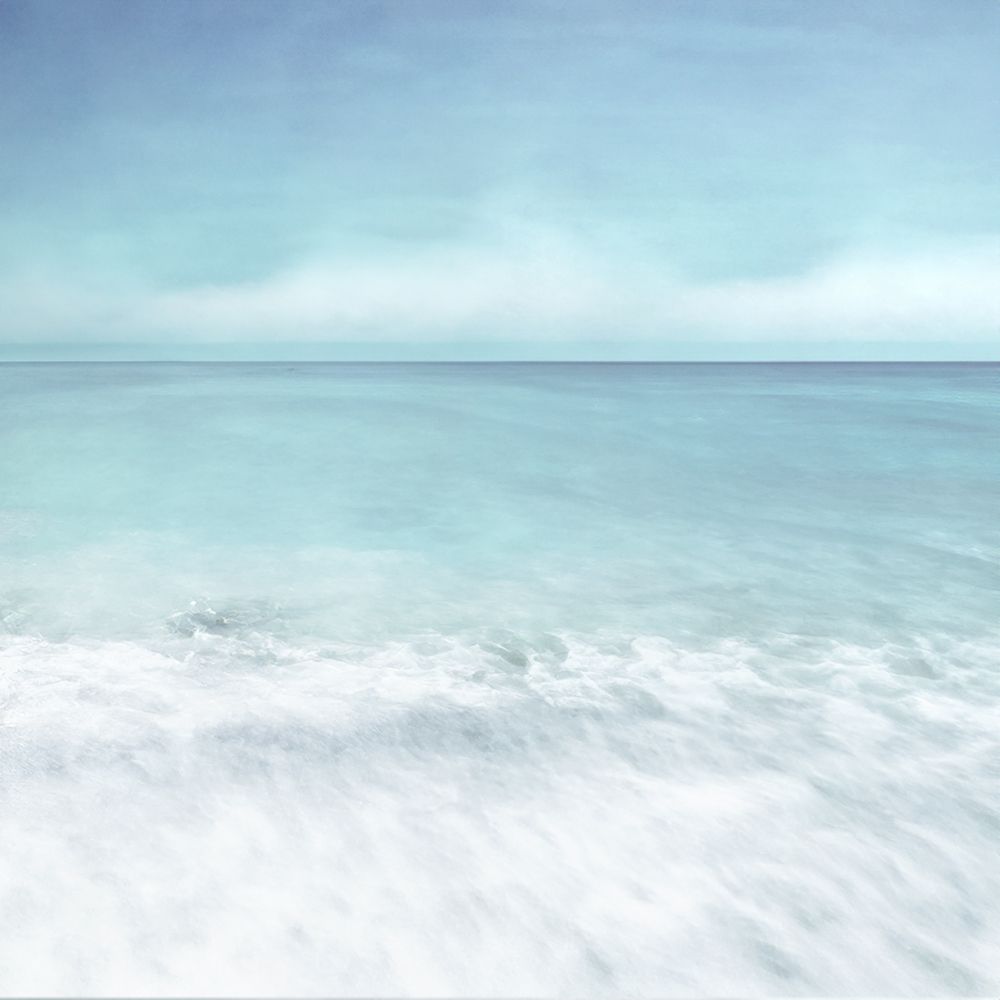Tranquil Ocean Waves Beach I art print by Christine Zalewski for $57.95 CAD