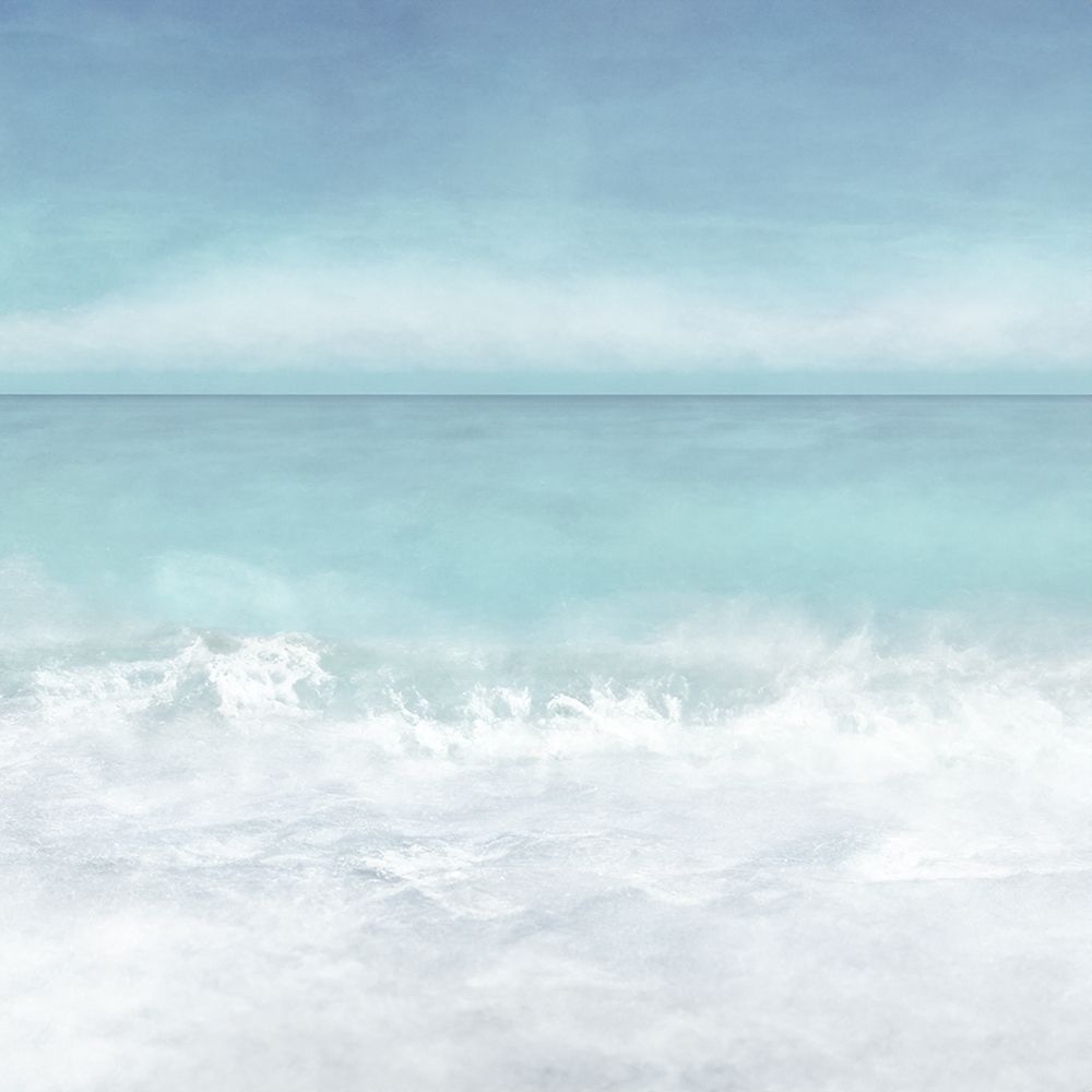 Tranquil Ocean Waves Beach II art print by Christine Zalewski for $57.95 CAD