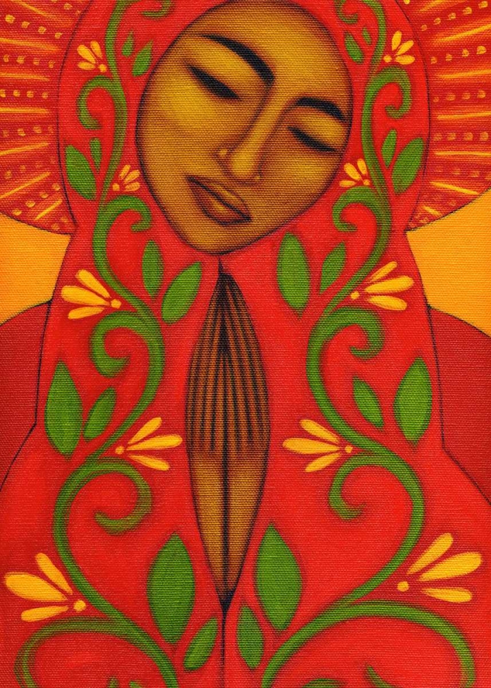 Red Madonna art print by Tamara Adams for $57.95 CAD