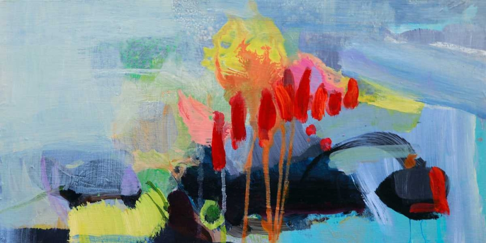 Fluttering My Way Through 3 art print by Lina Alattar for $57.95 CAD