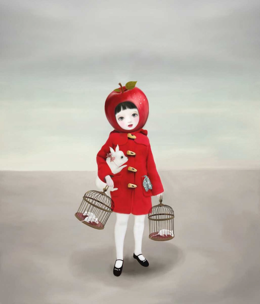 Ruby art print by Art and Ghosts for $57.95 CAD