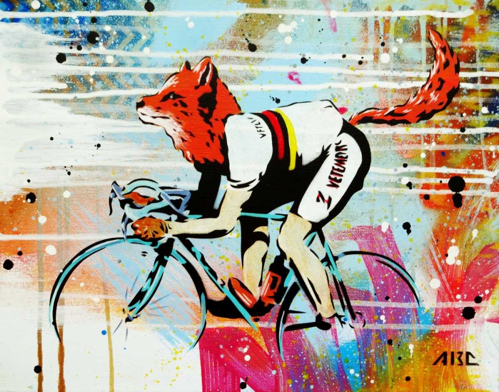 Le Fox art print by AbcArtAttack for $57.95 CAD