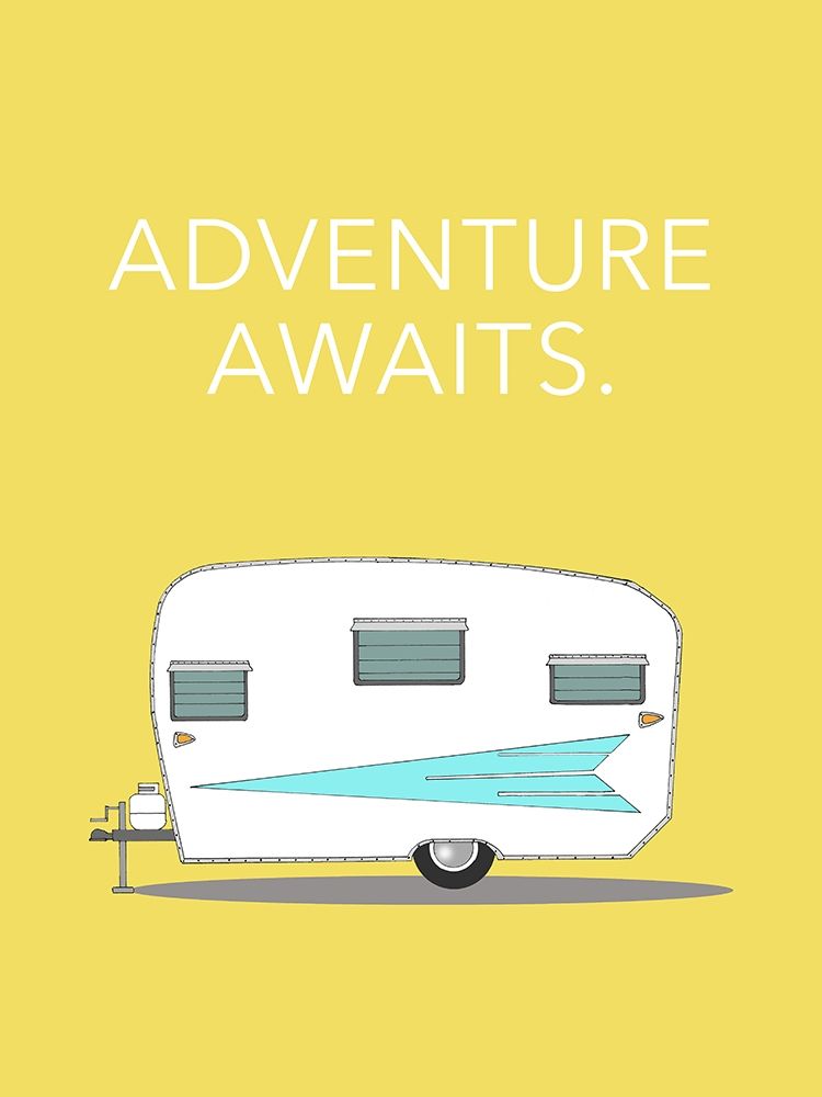 Adventure Awaits art print by Annie Bailey Art for $57.95 CAD