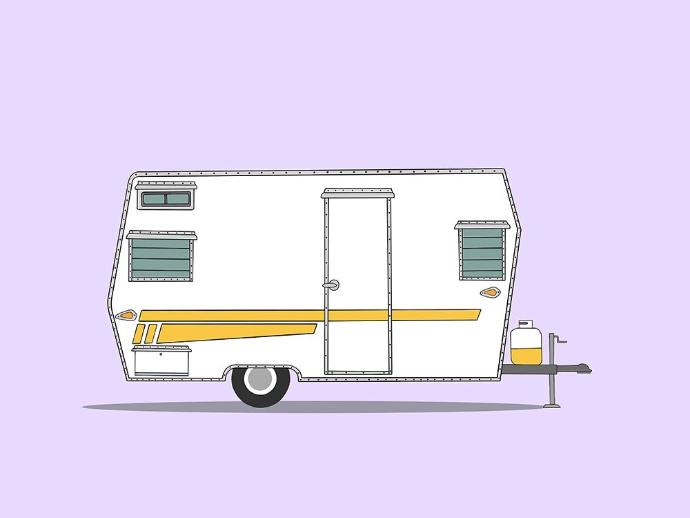Aristocrat Camper art print by Annie Bailey Art for $57.95 CAD