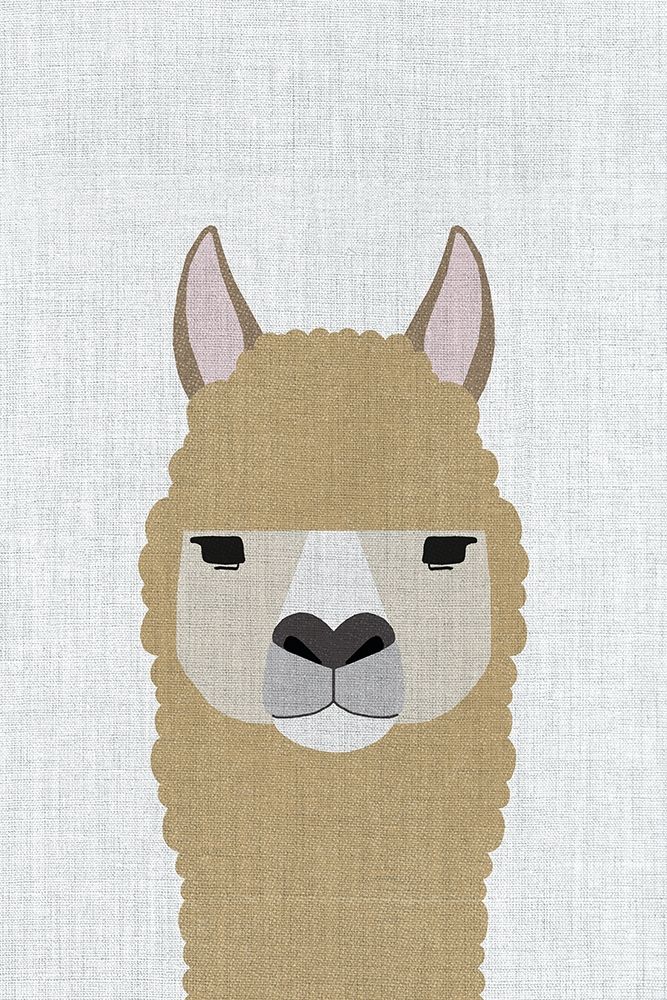 Alpaca art print by Annie Bailey Art for $57.95 CAD