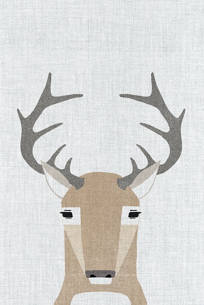 Whitetail Deer art print by Annie Bailey Art for $57.95 CAD