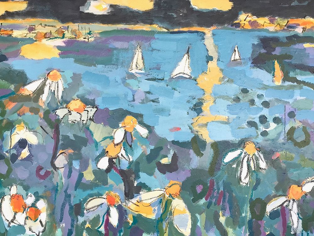 Yachting art print by Per Anders for $57.95 CAD