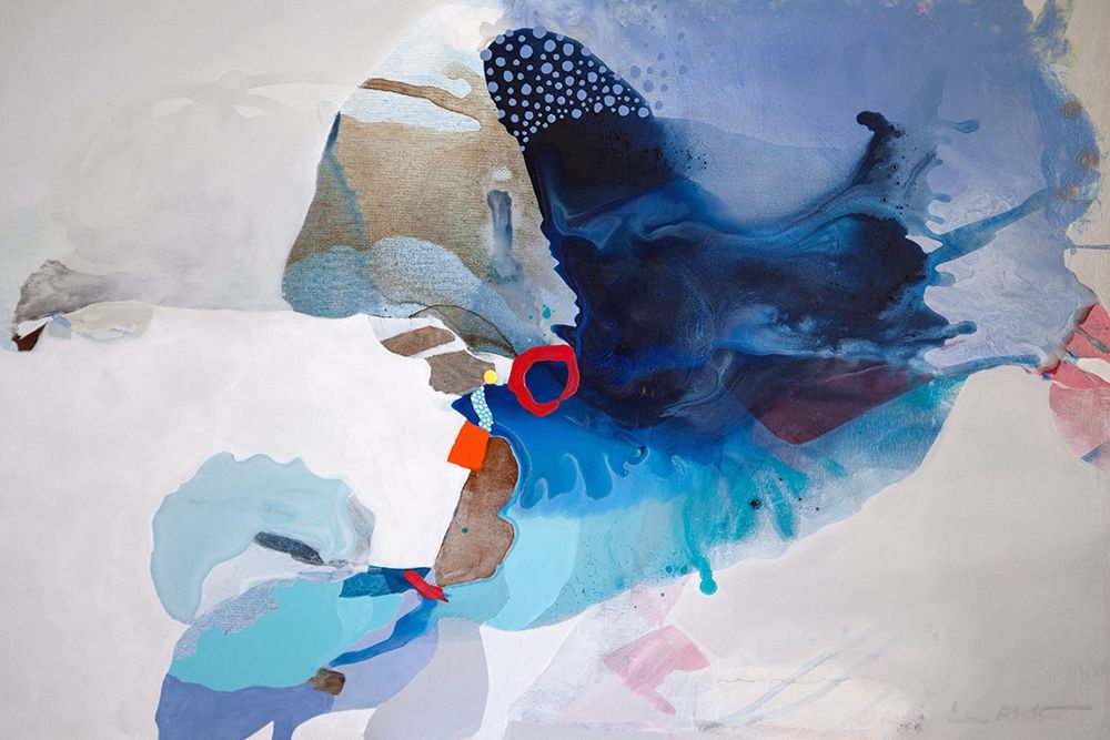 Ocean Tides art print by Lina Alattar for $57.95 CAD