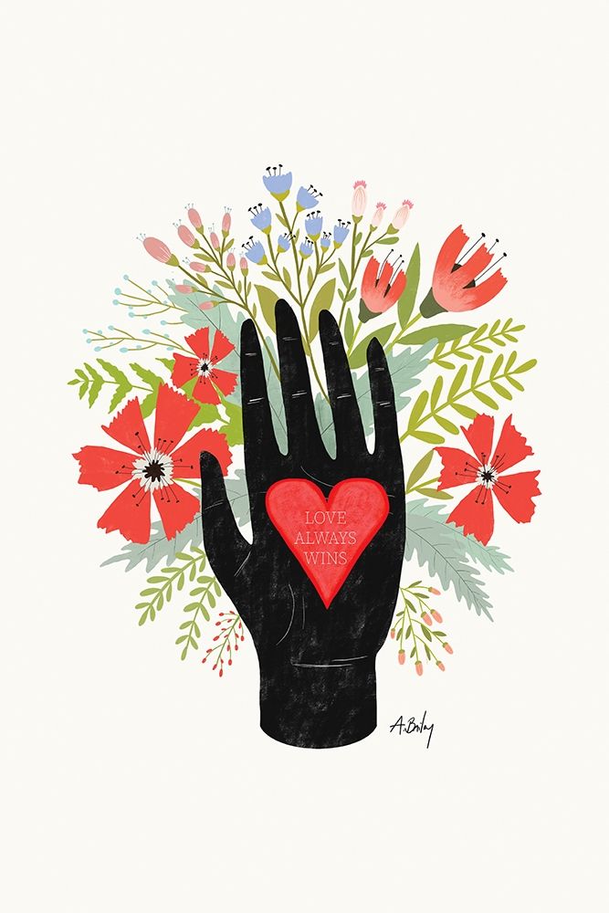 Love Always Wins art print by Annie Bailey Art for $57.95 CAD