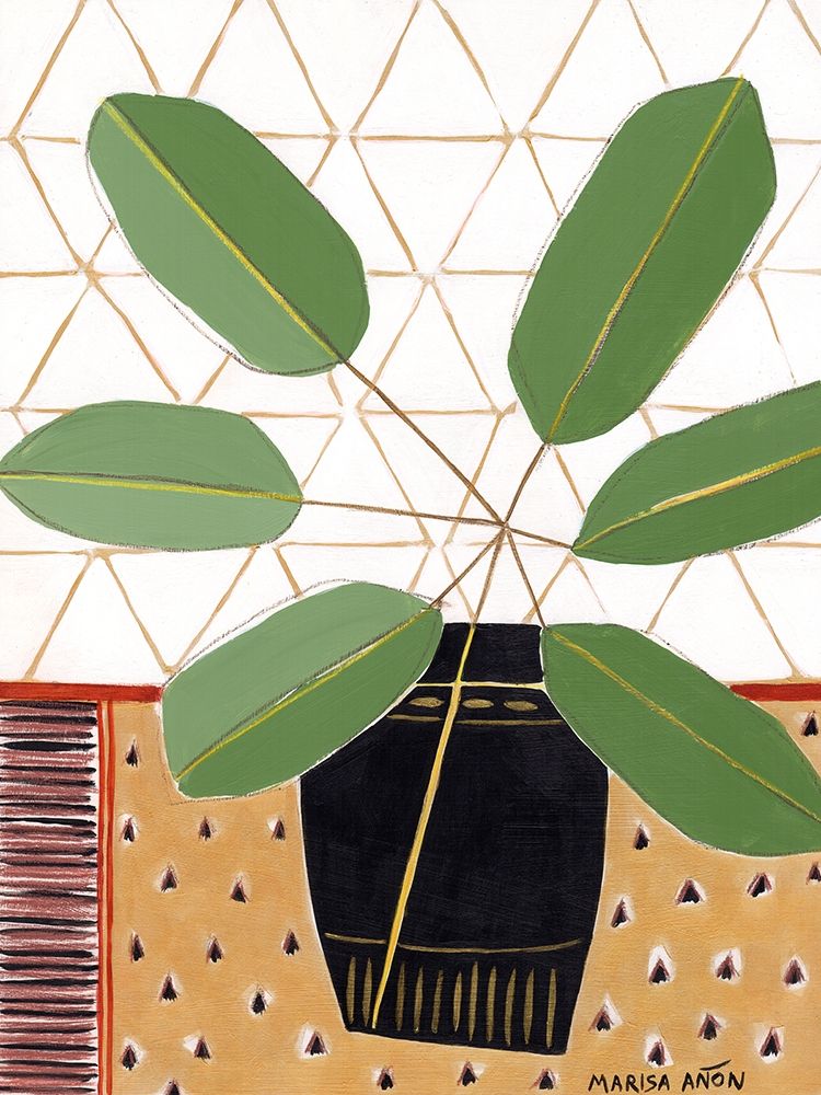 Gold Tablecloth 4 art print by Marisa Anon for $57.95 CAD