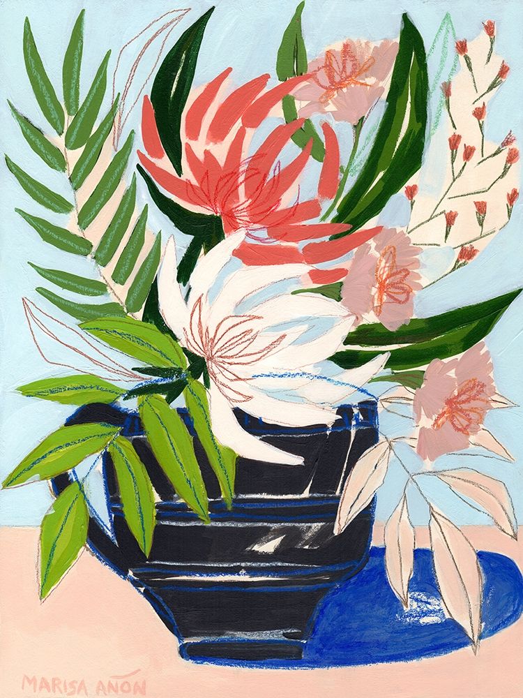 Spring Florals 6 art print by Marisa Anon for $57.95 CAD