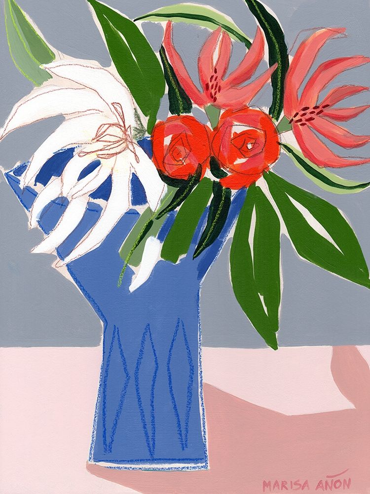 Spring Florals 10 art print by Marisa Anon for $57.95 CAD
