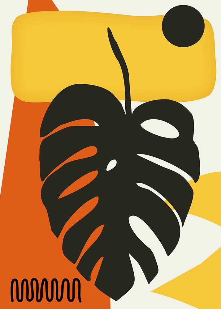 Tropical Leaves Two art print by Ayse for $57.95 CAD
