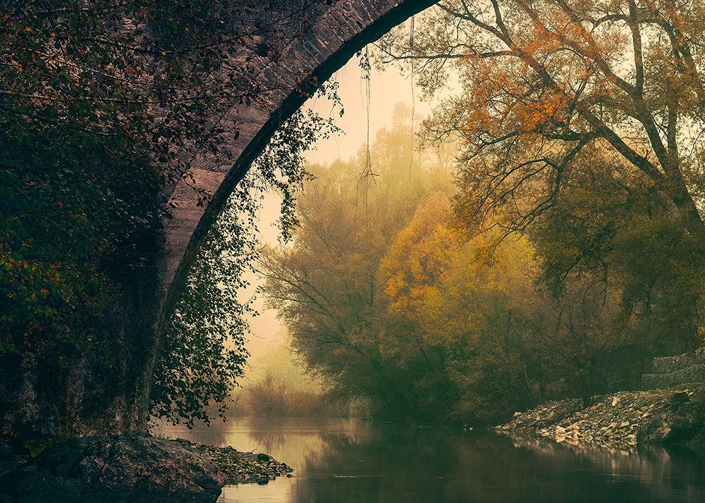 Mystic River art print by Dora Artemiadi for $57.95 CAD