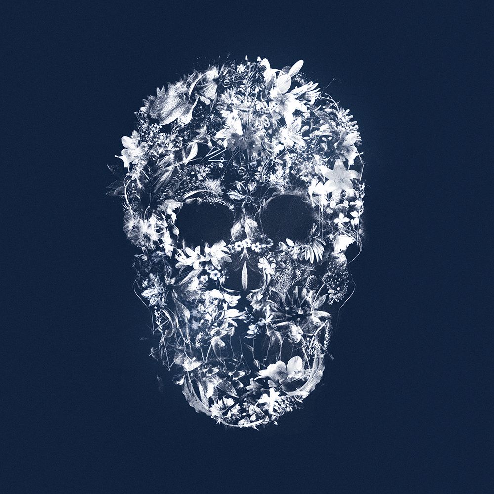 Skull Silhouette art print by Teis Albers for $57.95 CAD